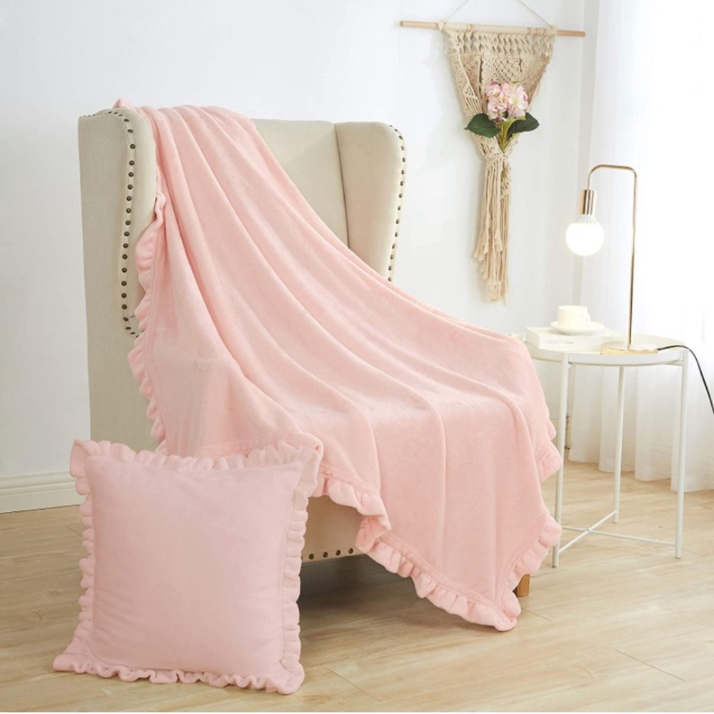 Rachel Ashwell Shabby Chic Emma Solid Royal Plush